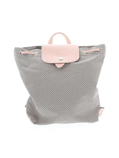 Pre-owned Longchamp Backpack In Pink