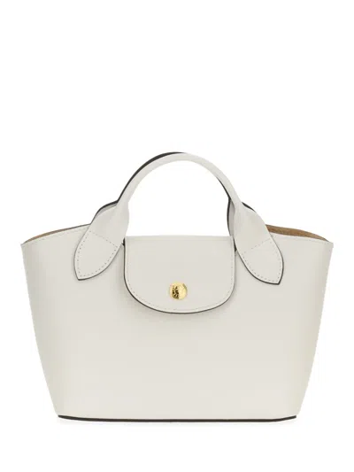 Longchamp Xs Cross-body Bag With Top Handle In Neutral