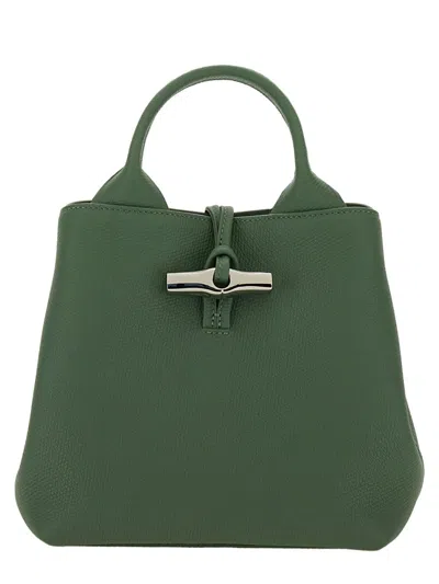 Longchamp Bag Leroseau S In Green