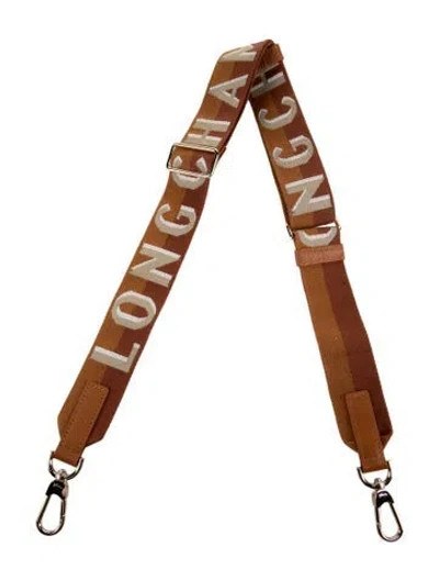 Pre-owned Longchamp Bag Strap In Brown