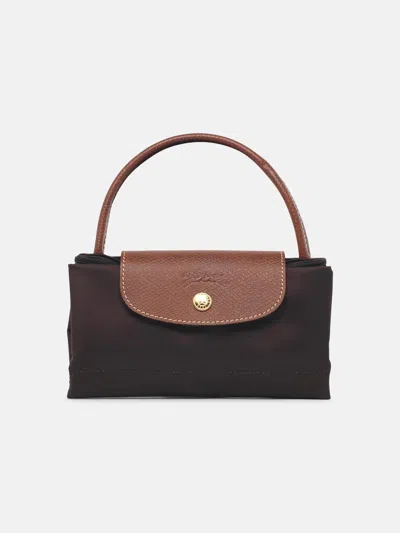 Longchamp Bag With 's Le Pliage Original' Handle In Tela 'moka' In Brown