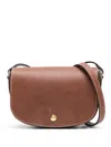 Longchamp Epure Brown Leather Shoulder Bag