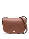 Longchamp Epure Brown Leather Shoulder Bag