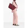 Longchamp Purple Tote Bags In Purple