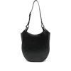 Longchamp `le Foulonné` Large Hobo Bag In Black