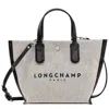Longchamp Xs Essential Canvas Handbag In Beige
