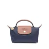 Longchamp Bags Blue In Blue