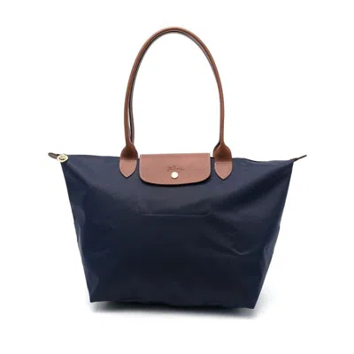 Longchamp Le Pliage Small Tote Bag In Blue