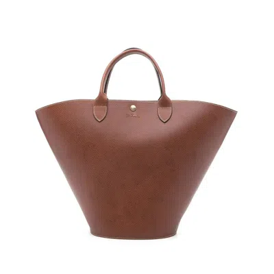Longchamp Xl Ã©pure Tote Bag In Brown