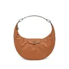 Longchamp Le Pliage Xtra L Flap Chain Shoulder Bag In Orange