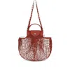 Longchamp Sac Filet L Le Pliage Filet In Burgundy