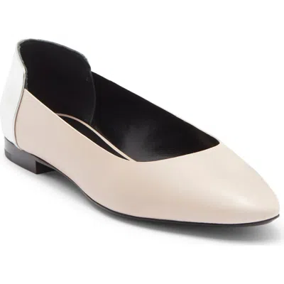 Longchamp Ballet Flat In Neutral
