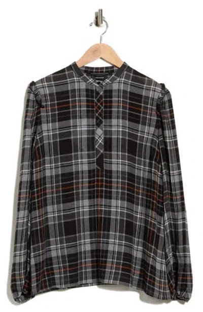 Longchamp Band Collar Top In Black