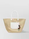 Longchamp Basket Bag Foldable Accents In Silver
