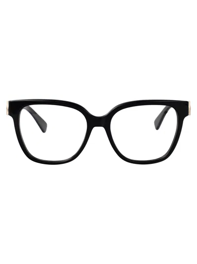 LONGCHAMP LONGCHAMP BLACK ACETATE GLASSES