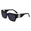Longchamp Grey Square Ladies Sunglasses Lo735s 001 55