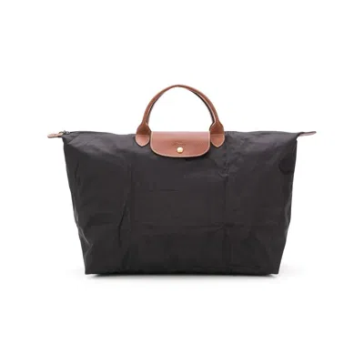 Longchamp Black Backpacks & Travels