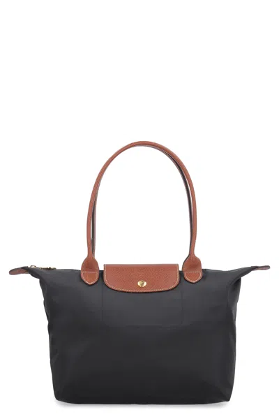 Longchamp Black Le Pliage Original M Bag