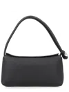 Longchamp Roseau M Sleek Rectangular Shoulder Bag In Black