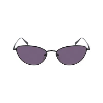 Longchamp Black Metal Sunglasses