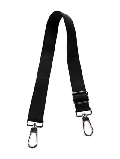 Pre-owned Longchamp Black Nylon Strap