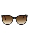 Longchamp Rectangular Sunglasses Lo612 S 10 In Animal Print