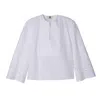 Longchamp Blouse In Blanc