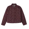 Longchamp Blouson In Aubergine