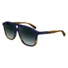 Longchamp Blue Acetate Sunglasses In Blue
