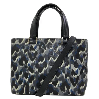 Pre-owned Longchamp Blue Leather Handbag () In Multi