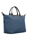 Longchamp Blue Tote Bag In Blue