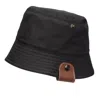 Longchamp Reversible Bucket Hat In Noir/papier