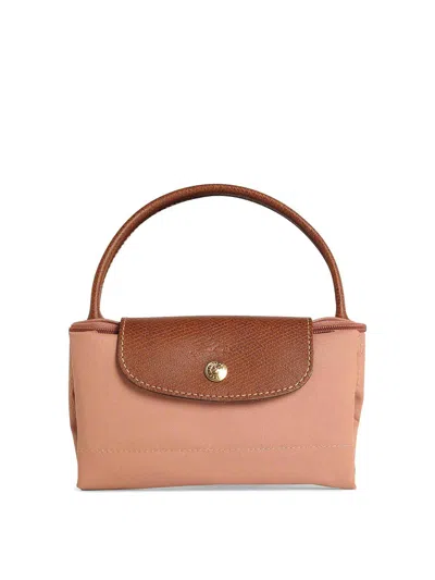 Longchamp Le Pliage Clutch Bag In Nude