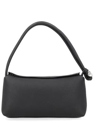 Longchamp Le Roseau Medium Shoulder Bag In Black