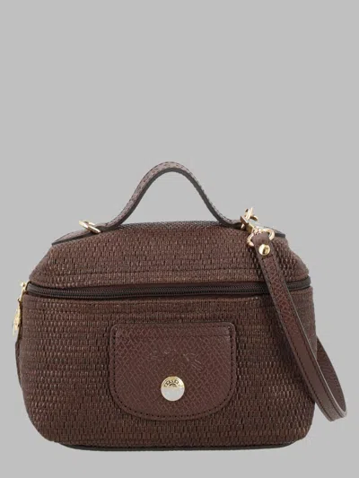 Longchamp Borsa A Tracolla "le Pliage Xs 收藏》 In Brown