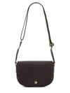 Longchamp S Épure Logo-debossed Crossbody Bag In Red