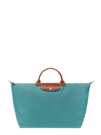 Longchamp Borsa Da Viaggio Eucalipto In Green