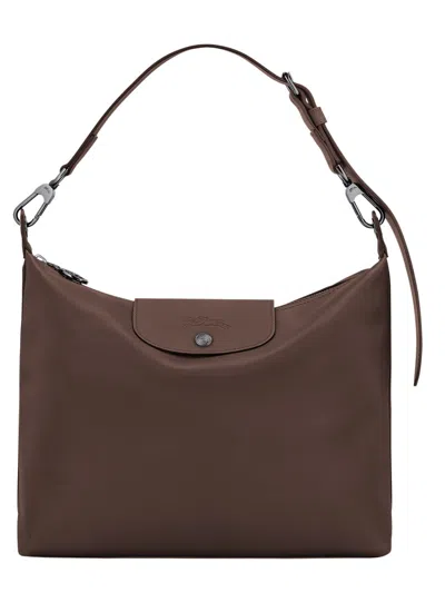 Longchamp Borsa Hobo “le Pliage Xtra”中号 In Brown