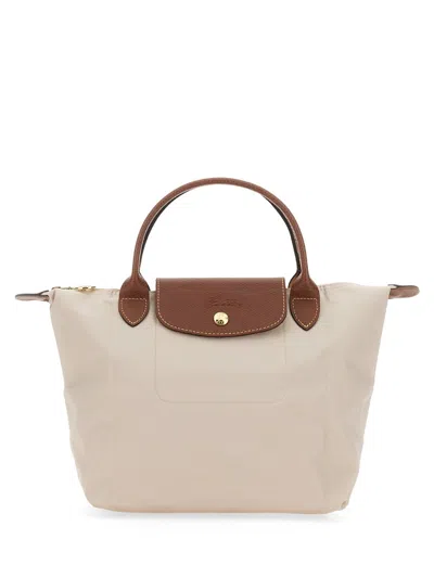 Longchamp Borsa La Pliage Small In Neutral