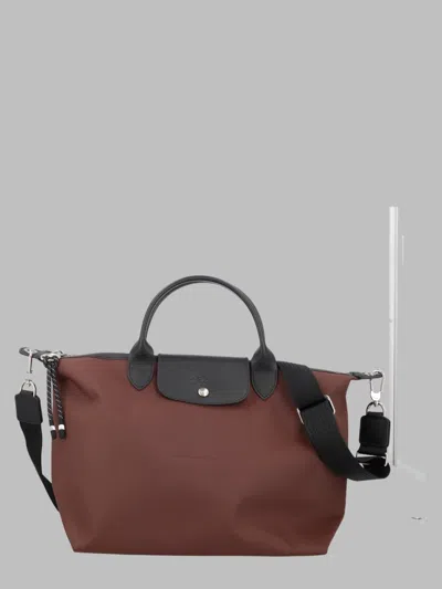Longchamp Borsa "le Piliage Energy" Large In Brown