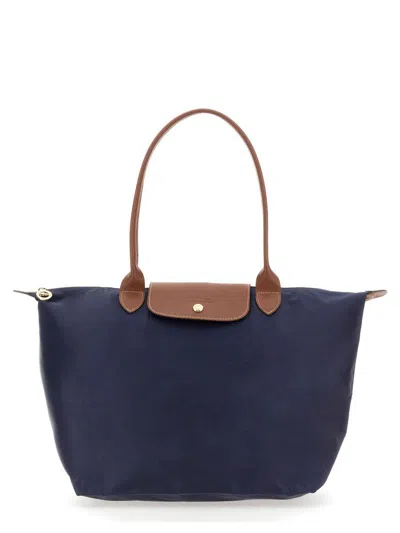 Longchamp Borsa Le Pliage Large In Blue