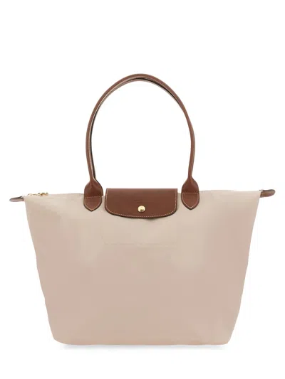 Longchamp Borsa Le Pliage Large In Ivory