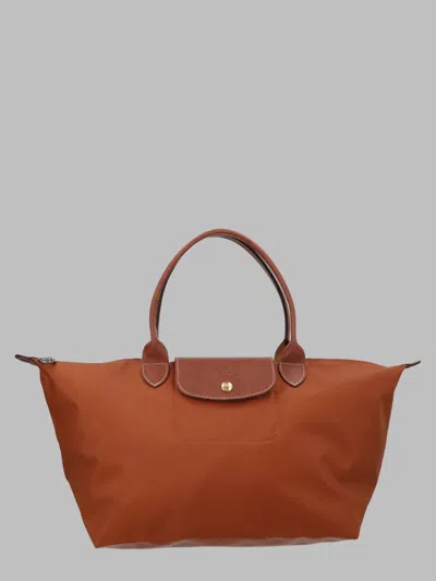 Longchamp Borsa "le Pliage One" Large In Brown
