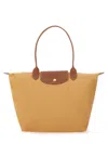 Longchamp Borsa Le Pliage Large In Brown