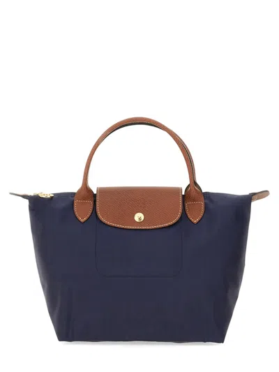 Longchamp Borsa Le Pliage Small In Blue