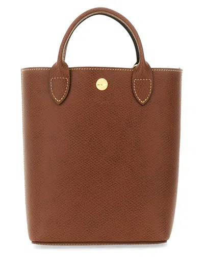 Longchamp Epure Xs Tote Bag In Brown