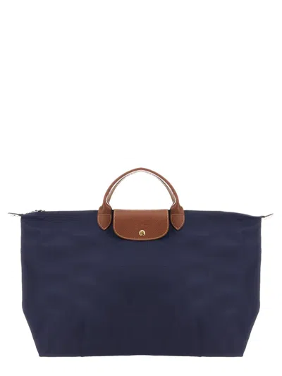 Longchamp Le Pliage Travel Bag In Black