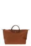 Longchamp Borsone 'l Le Pliage Original' In Brown