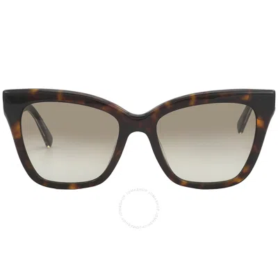 Longchamp Brown Butterfly Ladies Sunglasses Lo699s 240 53