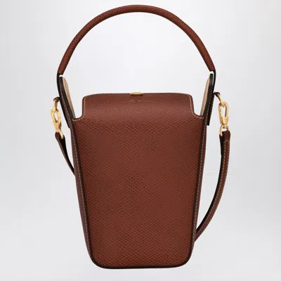Longchamp Brown Épure Pop-corn Bag